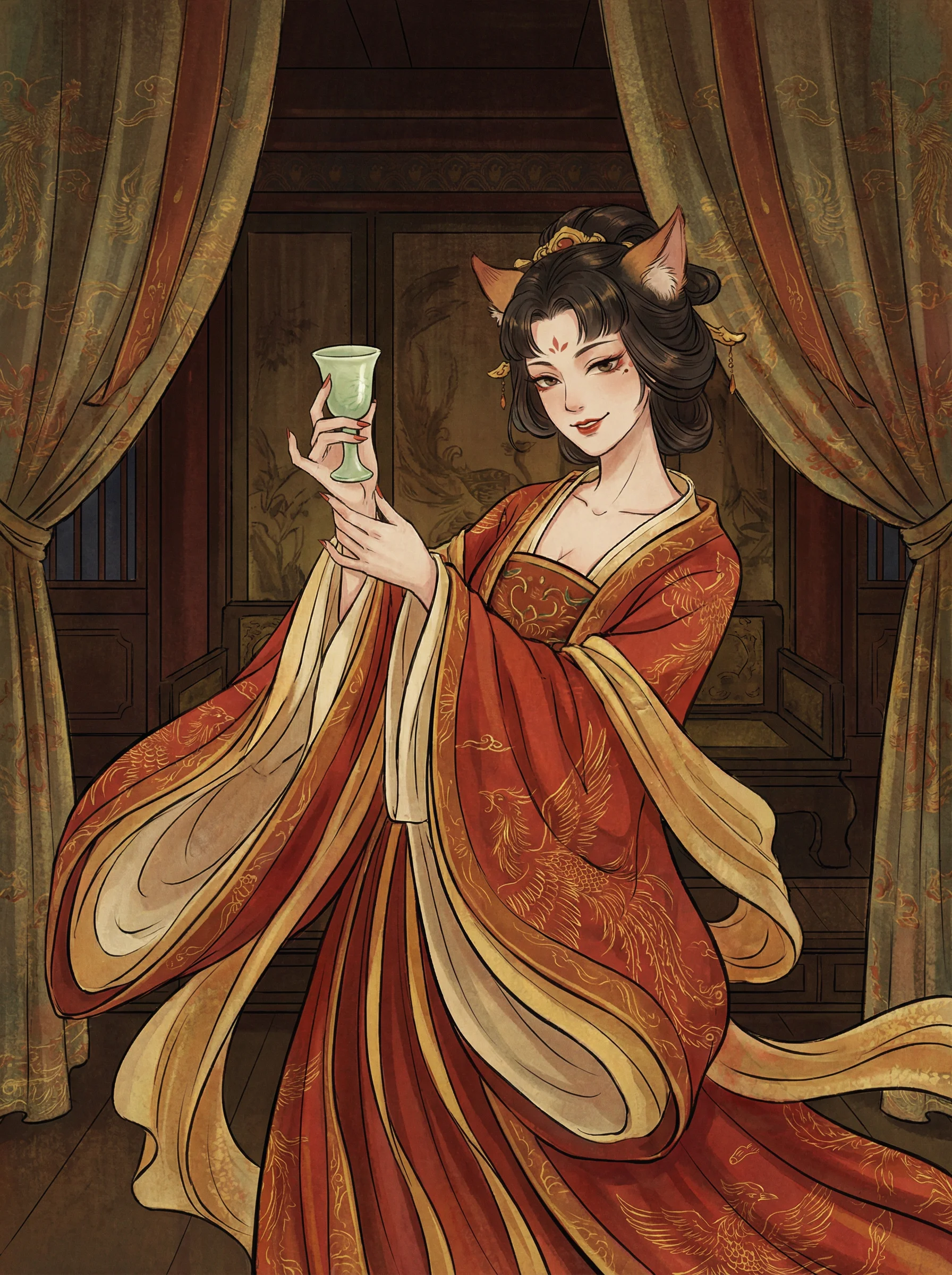 妲己 - 特朗普签署行政令 封神榜截教动漫角色