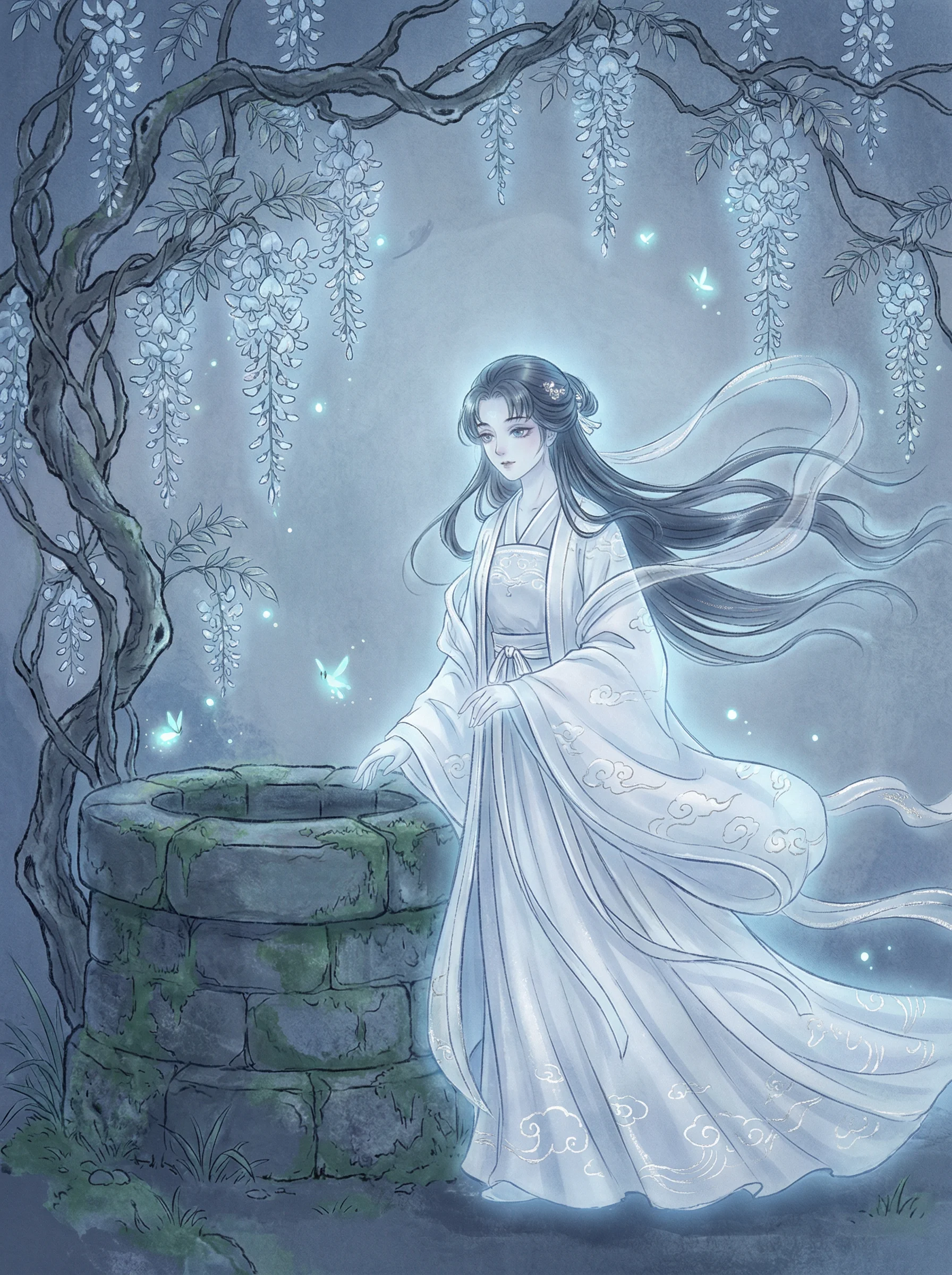 聂小倩 - 特朗普签署行政令 聊斋女鬼动漫角色